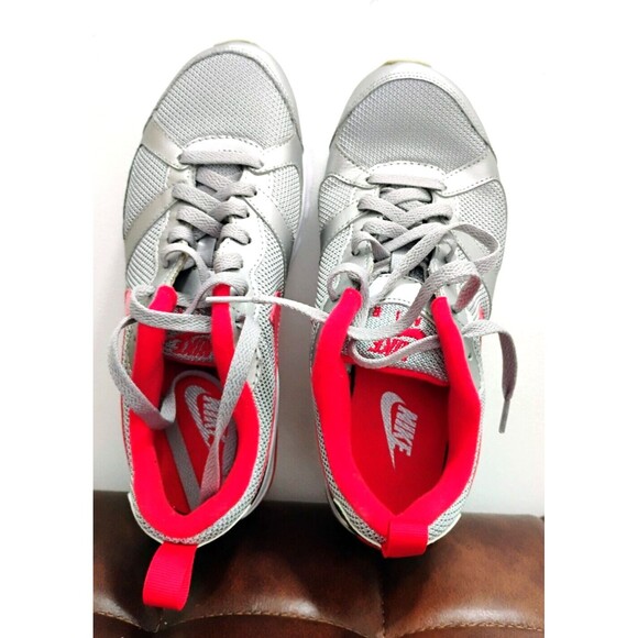 NIKE Air Max Muse 654729 Silver Red White Womens Athletic Shoes Size 9 - Picture 11 of 12